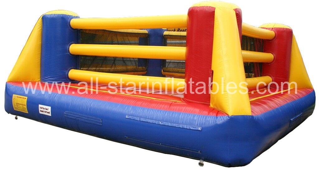 Inflatable Boxing Ring - Bouncy Boxing - Oversized Gloves - all 