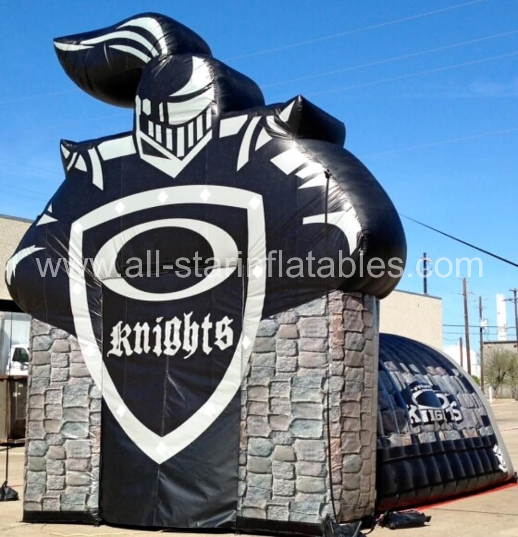 Knights inflatable Arch Tunnel Combo