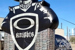 Knights inflatable Arch Tunnel Combo